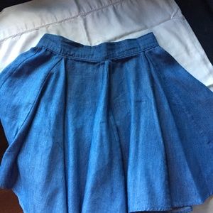Urban Outfitters Denim Skater Skirt